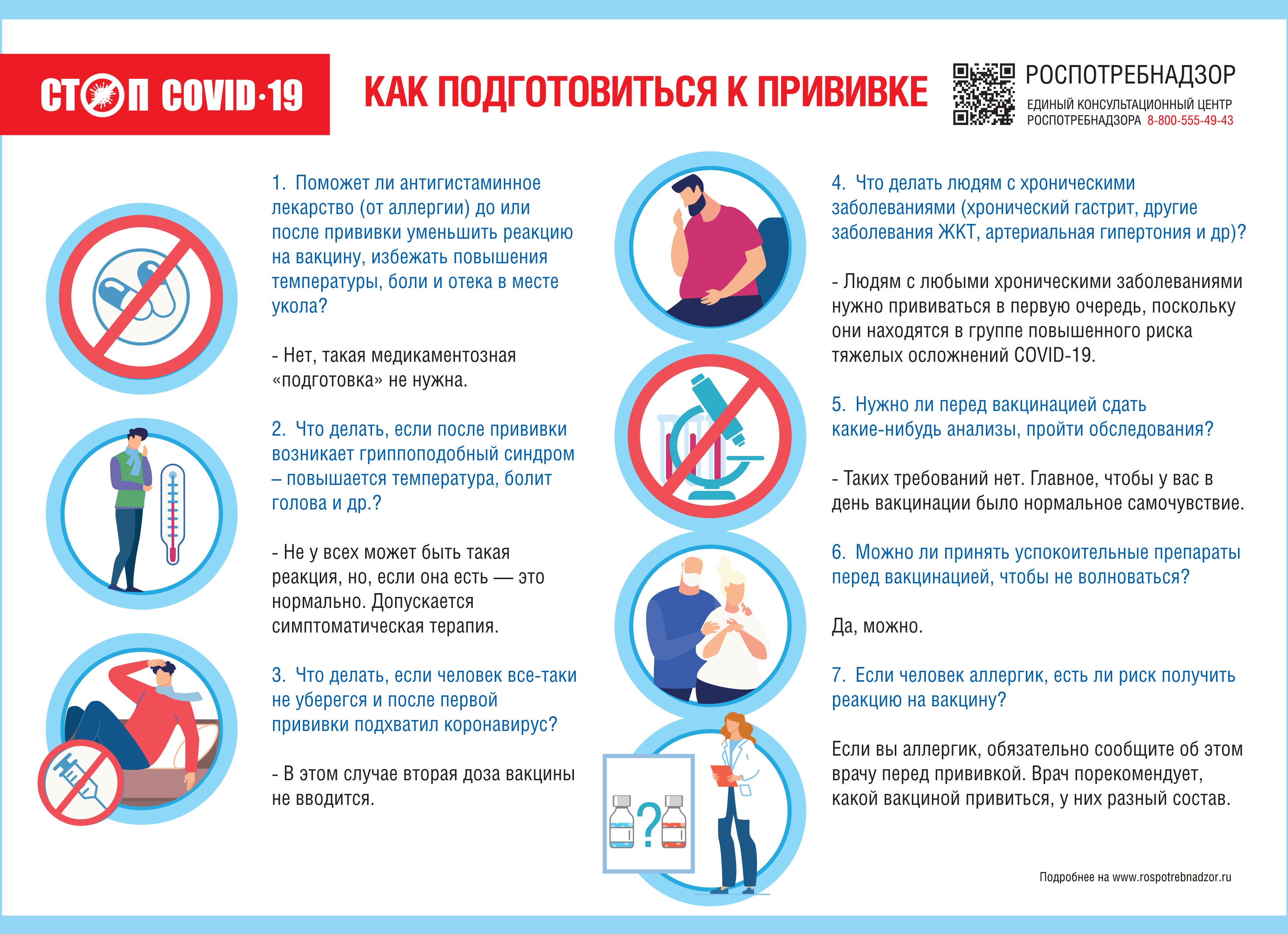 Какие анализы и прививки нужны в разные периоды жизни